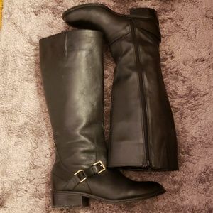 Black Ralph Lauren knee high boots. Open to offers